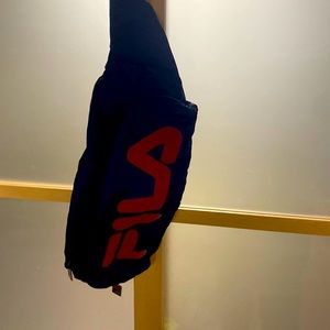 blue fila bag